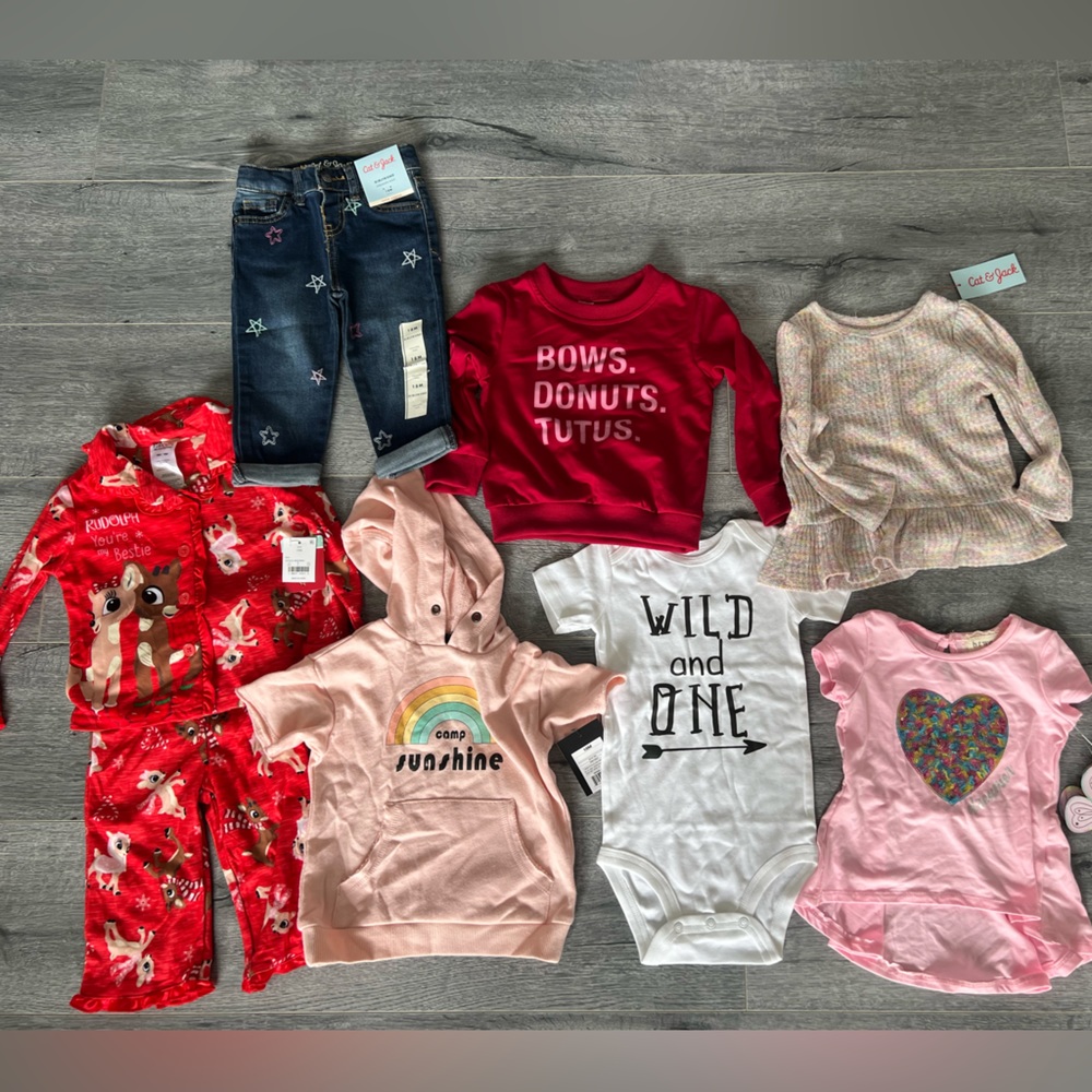 Baby girls 18 month clothing bundle
